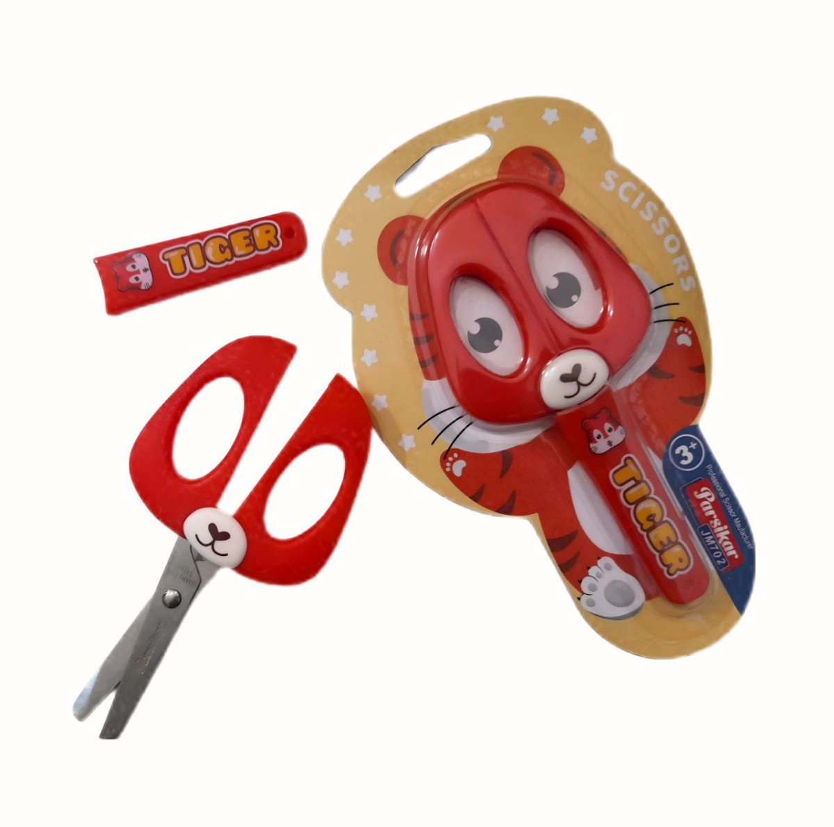 قیچی پارسیکار مدل گرد طرح حیوانات کد JM702