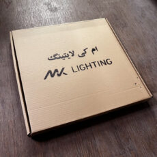 دیوارکوب 1 شعله ام کی ای لایتینگ مدل مربع کد D-M