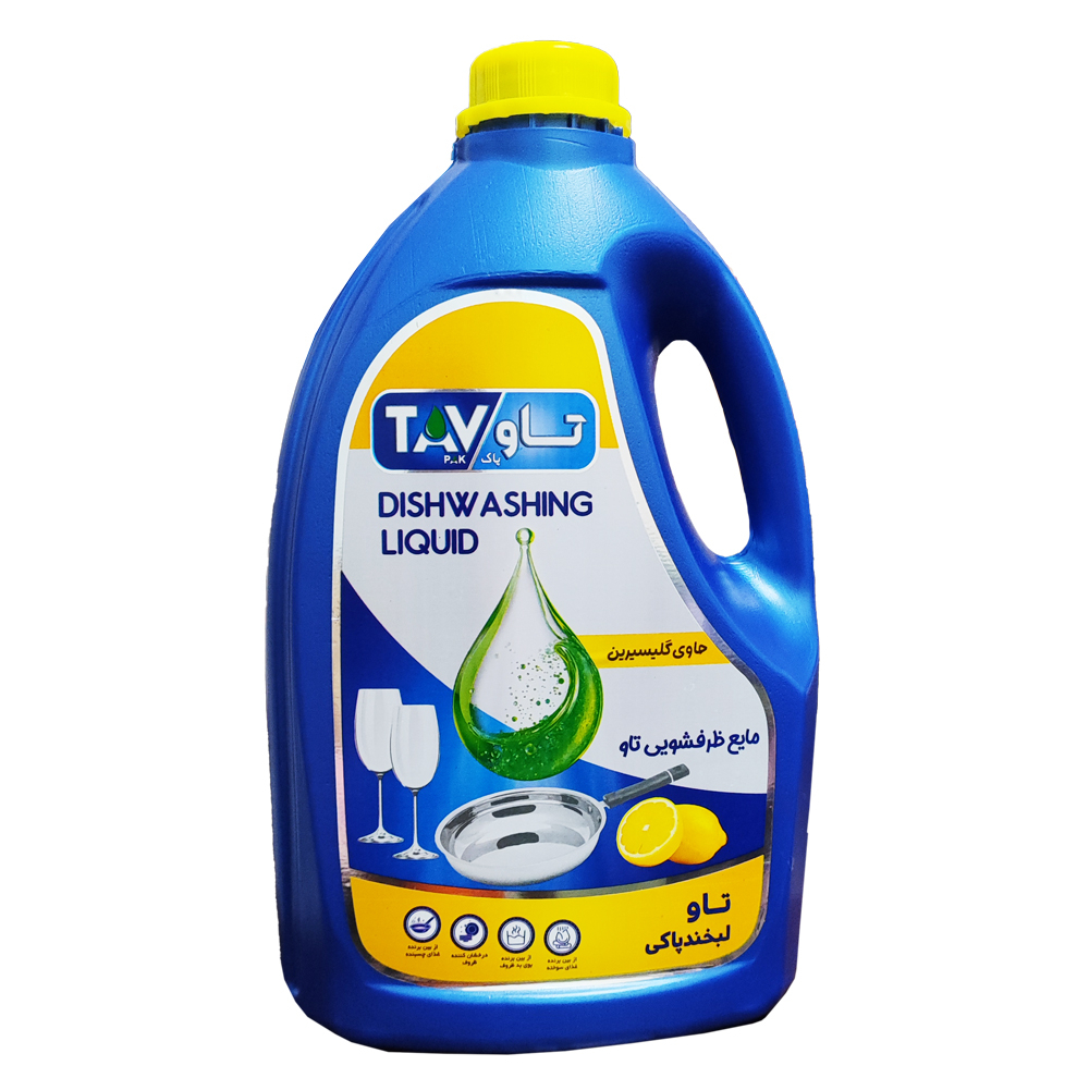 مایع ظرفشویی تاو مدل Lemon حجم 3750 گرم