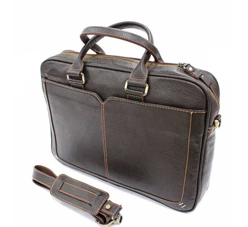 کیف اداری چرم طبیعی آروین چرم (Arvin Leather) کد AR-406-