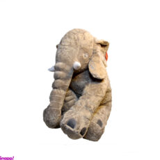 عروسک فیل بالشتی سایز 60 رنگ طوسی