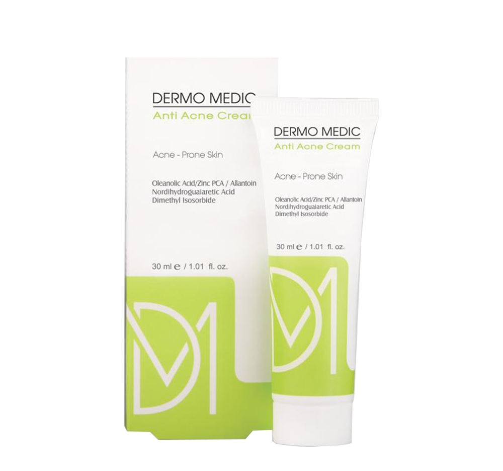 کرم ضد جوش درمومدیک (Dermo Medic) رنگی نچرال حجم 30 میلی لیتر