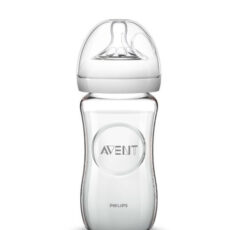 شیشه شیر اونت (Avent) بدنه پیرکس گنجایش 240 میلی لیتر