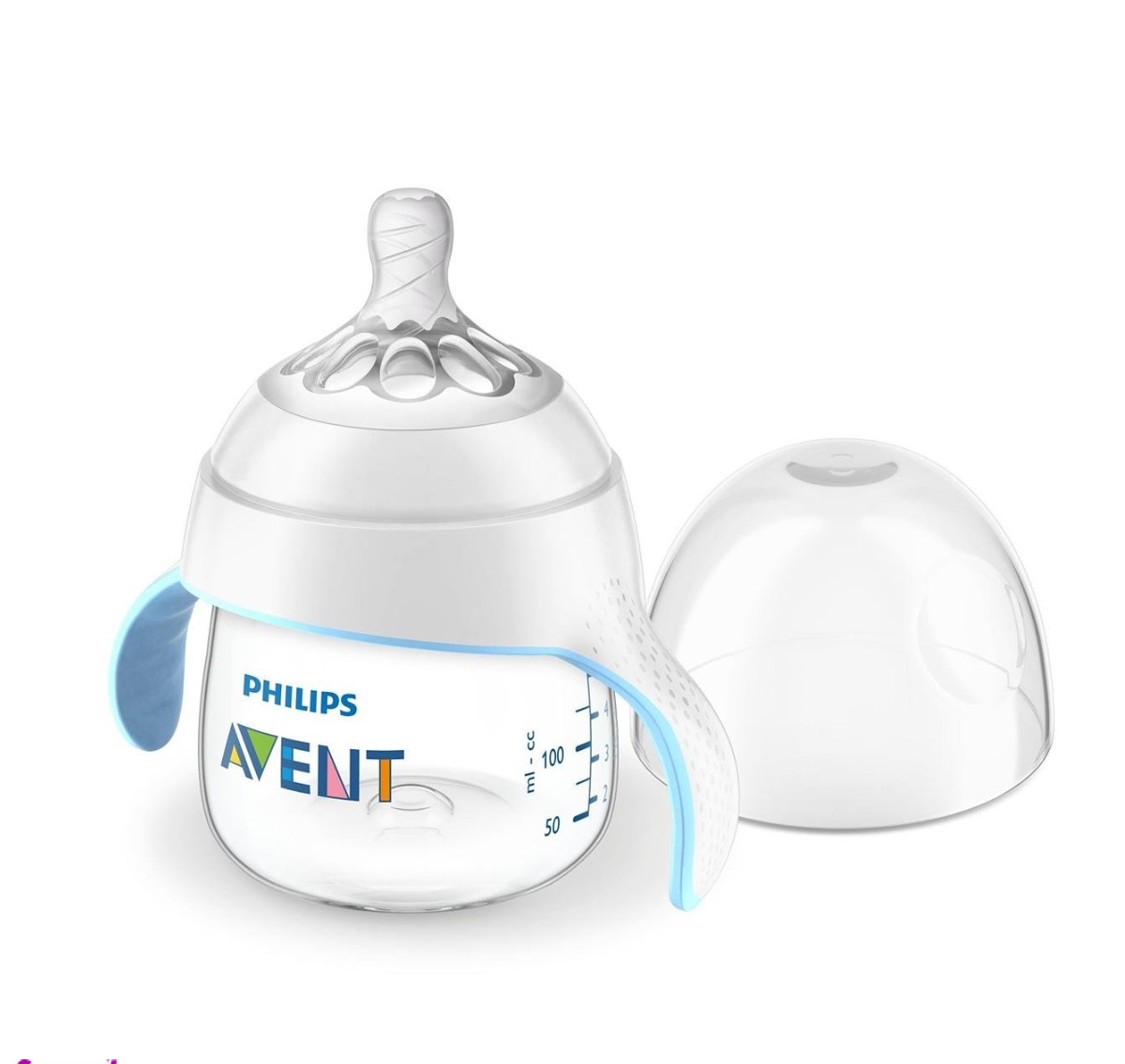 شیشه شیر دسته دار اونت (Avent) گنجایش 150 میلی لیتر