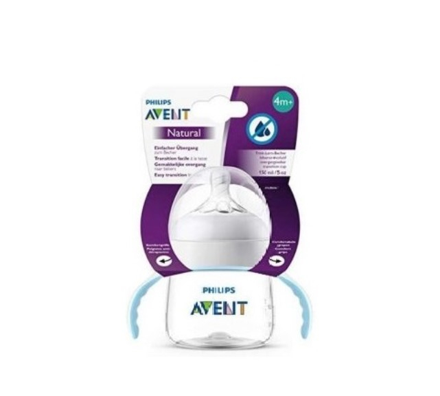 شیشه شیر دسته دار اونت (Avent) گنجایش 150 میلی لیتر