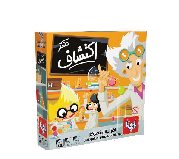 بازی فکری بازیتا (Bazita) مدل دکتر اکتشاف 4 نفره