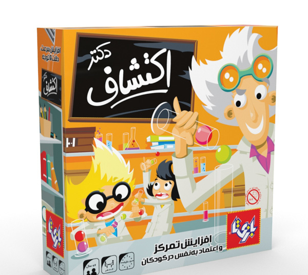 بازی فکری بازیتا (Bazita) مدل دکتر اکتشاف 4 نفره