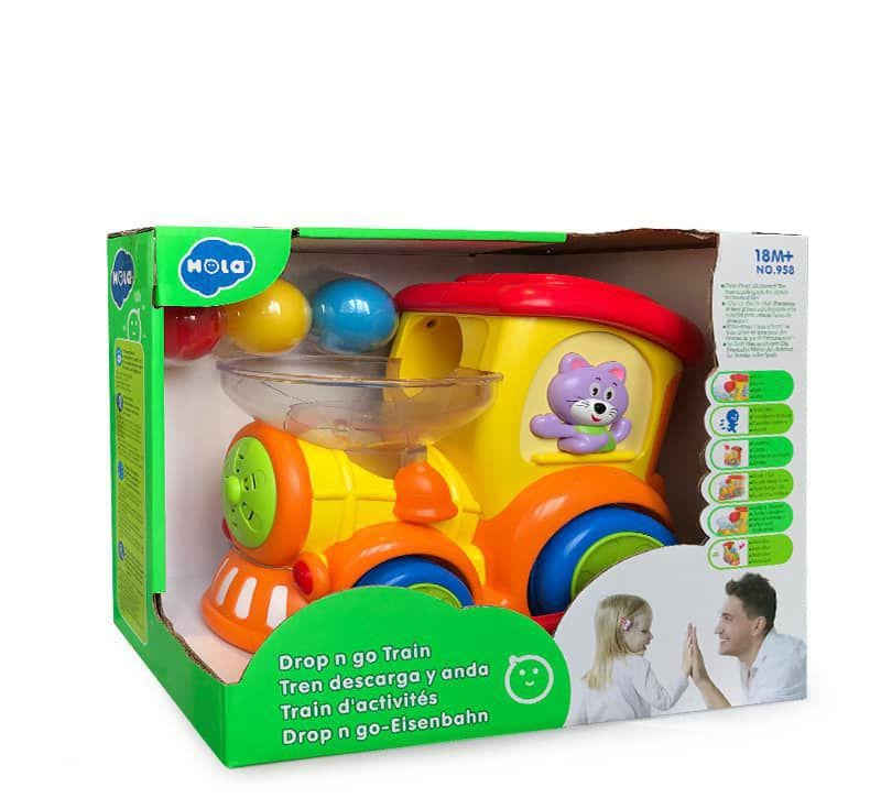 قطار توپ انداز هولی تویز (Huile Toys) مدل 958