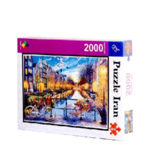 پازل 2000 تکه پازل ایران (Puzzle Iran) طرح دوچرخه و رودخانه