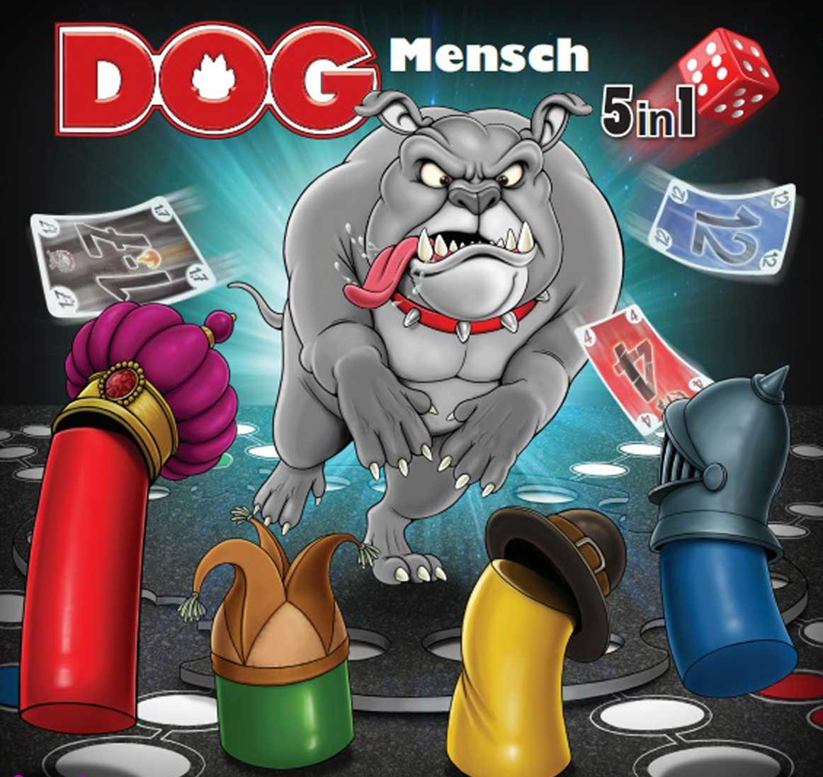 بازی ایرانی منچ سگی (black dog)