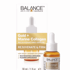 سرم ضد چروک بالانس مدل Gold + Marine Collagen حجم 30 میلی‌لیتر