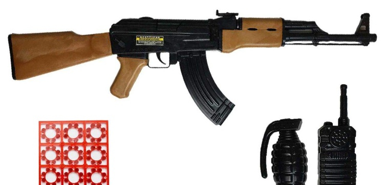 تفنگ اسباب بازی گلدن گان مدل AK-47