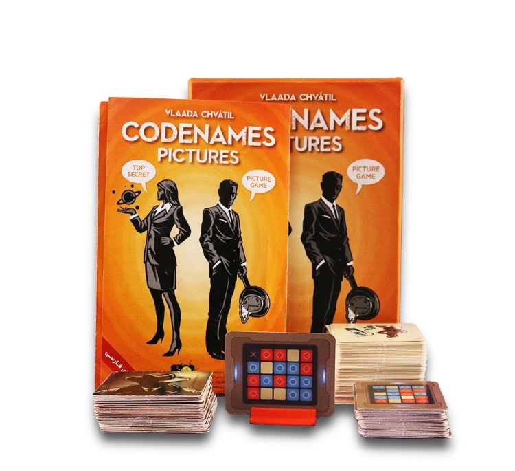 بازی فکری کدنیمز تصاویر (Codenames Pictures)