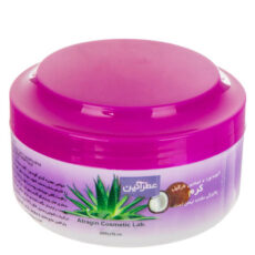 کرم مرطوب کننده و نرم کننده عطرآگین مدل Aloe vera and Coconut حجم 200 میلی لیتر