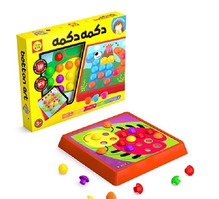 بازی فکری دکمه دکمه چیندرتویز (Chinder Toys)