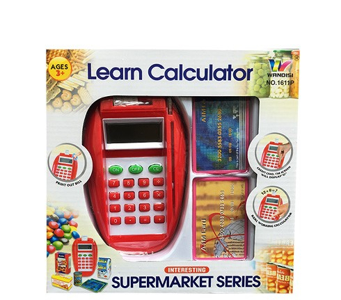 اسباب بازی دستگاه کارتخوان مدل Learn Calculator