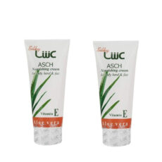 کرم مرطوب کننده عش (ash) مدل Aloe vera حجم 200 میلی‌لیتر مجموعه 2 عددی