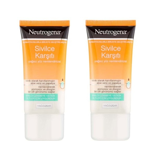کرم ضد جوش نوتروژینا (Neutrogena) مدل SIVILCE KARSITI حجم 50 میلی‌لیتر مجموعه 2 عددی
