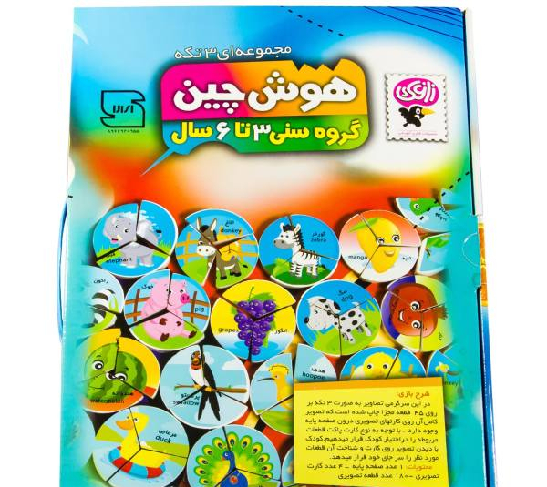 بازی آموزشی هوش چین 3 تکه