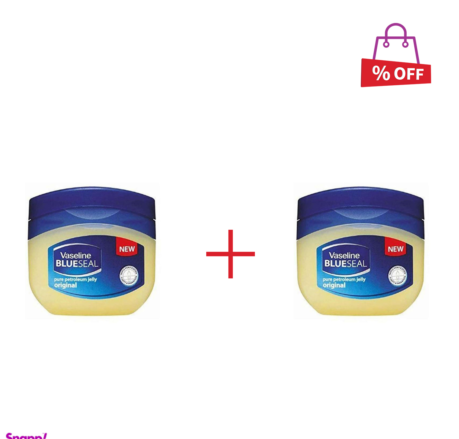 ژل کرم مرطوب کننده وازلین (Vaseline) مدل بلو سیل وزن 50 گرم مجموعه 2 عددی