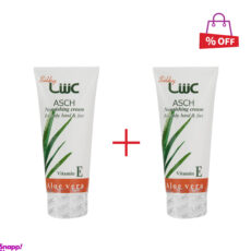 کرم مرطوب کننده عش (ash) مدل Aloe vera حجم 200 میلی‌لیتر مجموعه 2 عددی