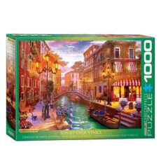 پازل 1000 تکه یوروگرافیکس طرح Sunset Over Venice کد 5353