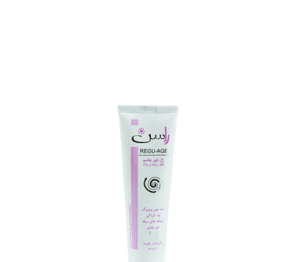 ژل ضد چروک دور چشم راسن (Rassan) مدل REGU-AGE حجم 30 میلی‌لیتر