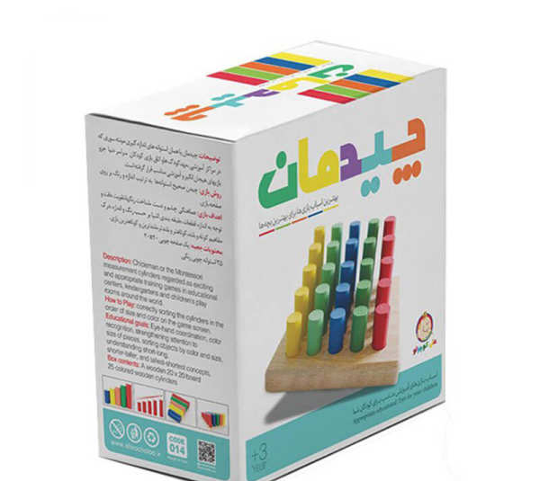 بازی آموزشی مونته سوری مدل چیدمان