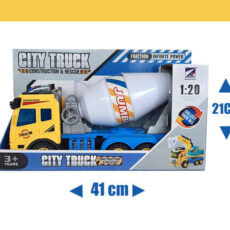 ماشین بازی طرح کامیون میکسر مدل City Truck