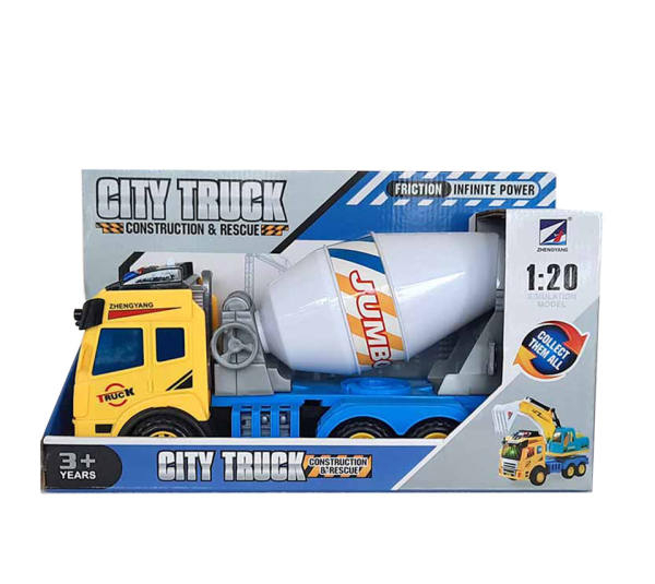 ماشین بازی طرح کامیون میکسر مدل City Truck