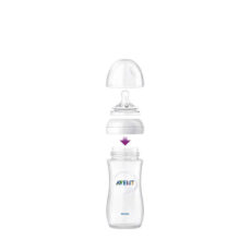 شیشه شیر اونت (Avent) مدل SCF033 ظرفیت 260 میلی لیتر بسته 2 عددی