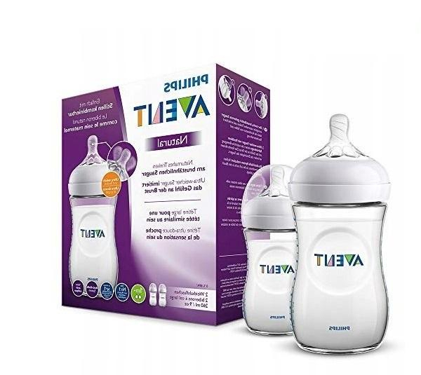 شیشه شیر اونت (Avent) مدل SCF033 ظرفیت 260 میلی لیتر بسته 2 عددی