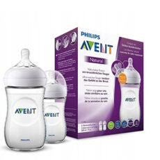 شیشه شیر اونت (Avent) مدل SCF033/27 ظرفیت 260 میلی لیتر بسته 2 عددی