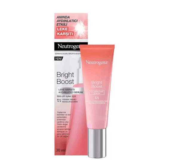 سرم ضد لک و روشن کننده نوتروژینا مدل Bright Boost حجم 30 میلی لیتر