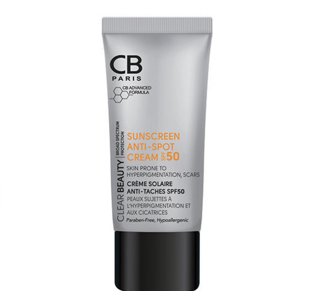 کرم ضد آفتاب و ضدلک سی بی (CB) با SPF50 مناسب انواع پوست حجم 40 میلی لیتر
