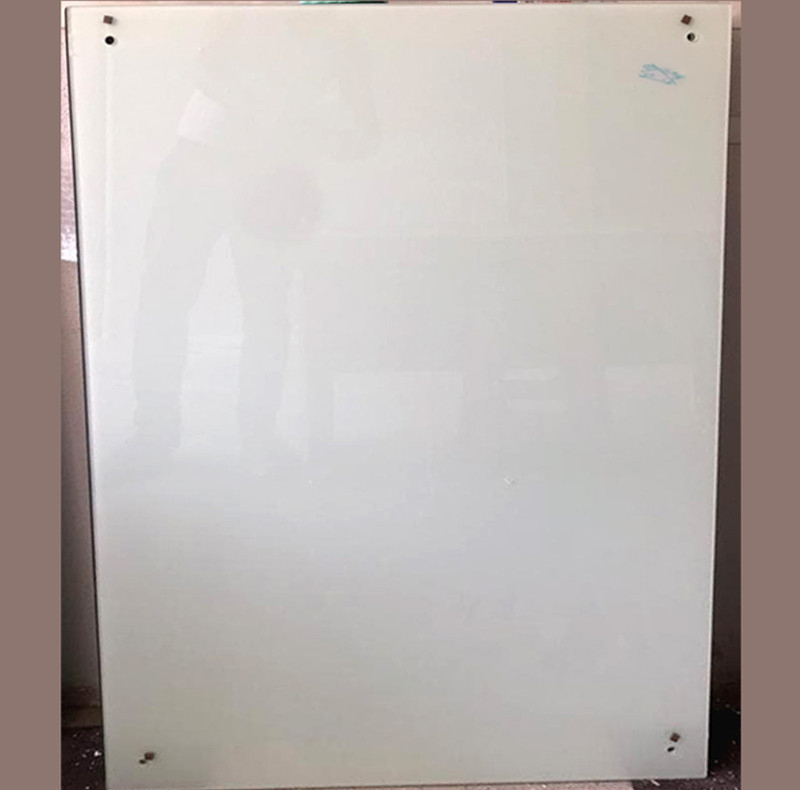 تخته وایت برد شیشه ای عکسنگ مدل AXANG -1280 سایز 120x80 سانتی متر