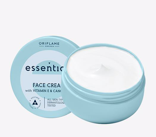 کرم مرطوب کننده اوریفلیم سری essentials مدل روغن کانولا حجم 75 میلی لیتر