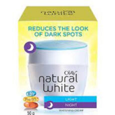 کرم سفید کننده شب اولای مدل Natural White حجم 50 میلی لیتر