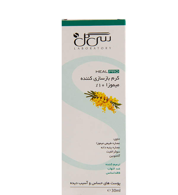 کرم بازسازی کننده سی گل (Seagull) مدل Mimosa 10٪ حجم 30 میلی‌ لیتر