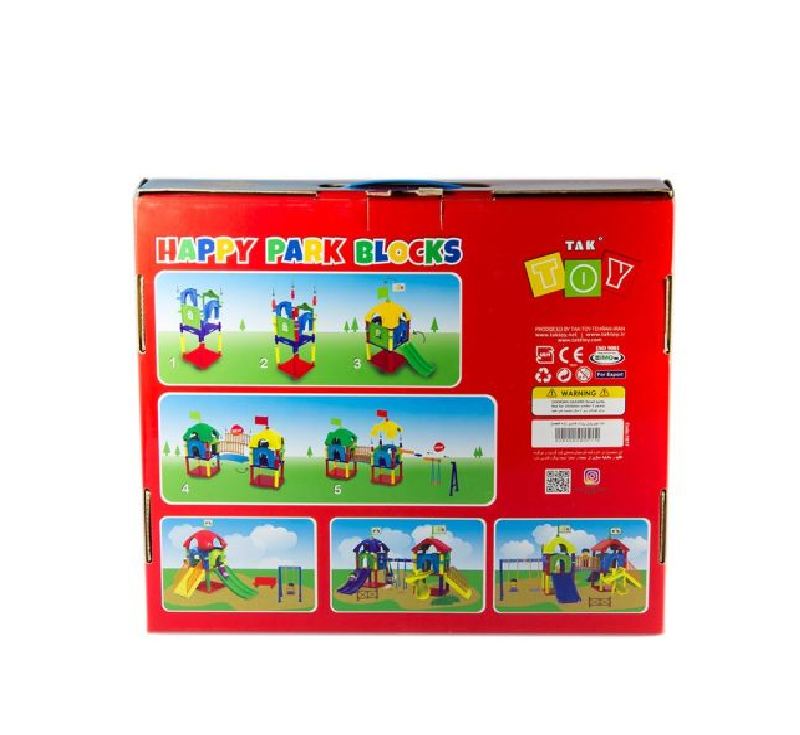 اسباب بازی تک توی (Tak Toy) مدل پارک شادی بسته 98 تکه