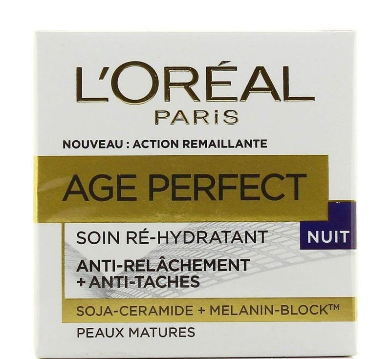 کرم ضد چروک و آبرسان روز لورآل (Loreal) مدل Age Perfect حجم 50 میلی لیتر