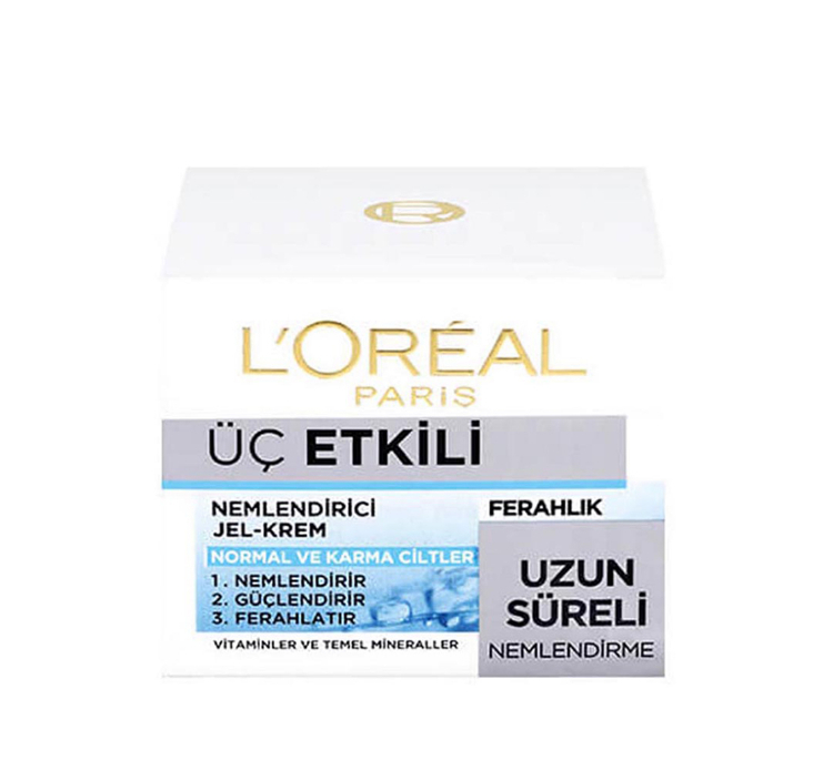 ژل کرم آبرسان لورآل (Loreal) مدل UC ETKILI حجم 50 میلی لیتر