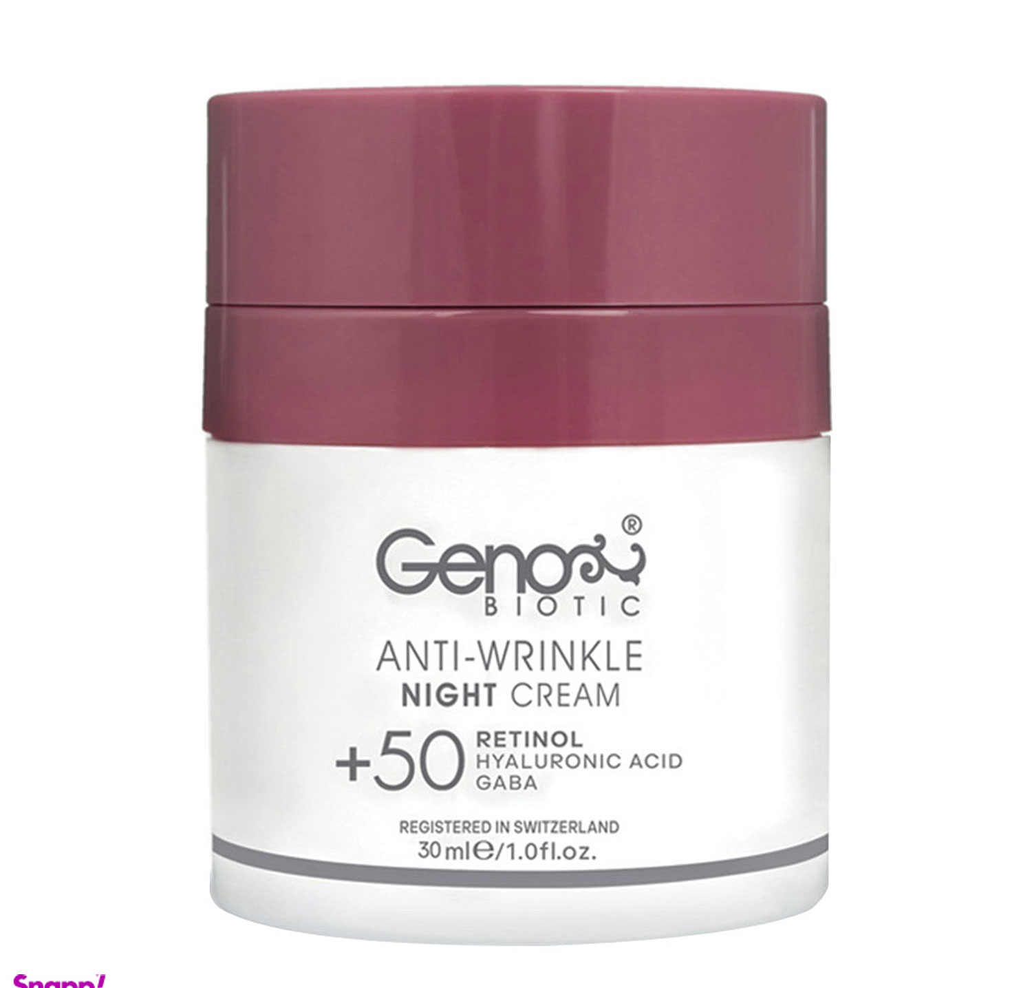 کرم شب ضد چروک ژنوبایوتیک (Genobiotic) مخصوص سنین بالای 50