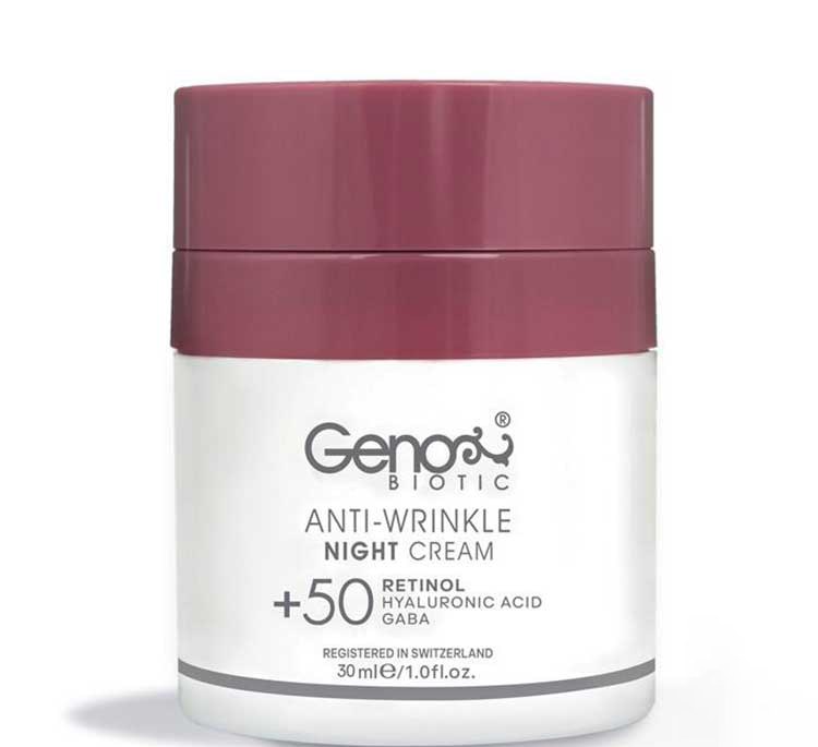 کرم شب ضد چروک ژنوبایوتیک (Genobiotic) مخصوص سنین بالای 50