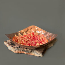 میوه خوری مسی مدل بدون پایه مدرن کد ZH341.1