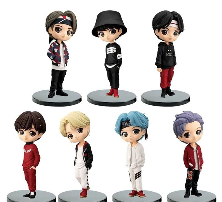 فیگور مدل BTS مجموعه 7 عددی