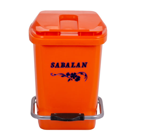 سطل زباله سبلان مدل پدالی کد 12Liter