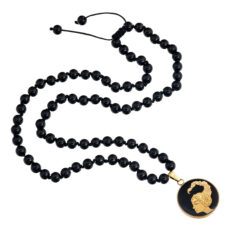 گردنبند زنانه دانژه طرح نماد آبان کد ZGBG04G6008