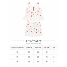 ست تاپ و شلوارک راحتی نوزادی مدل گل رز 1150011411500115