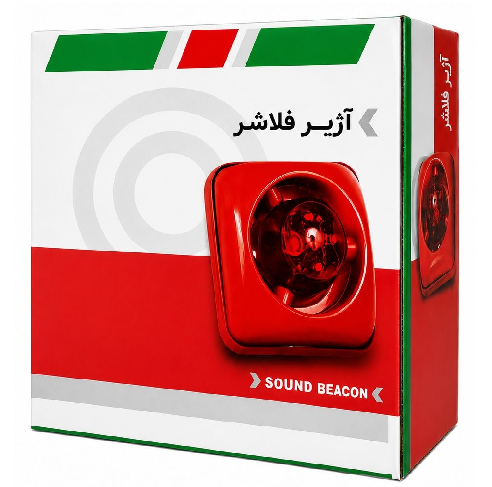 آژیر فلاشر دزدگیر و اعلان حریق مدل DC12-24